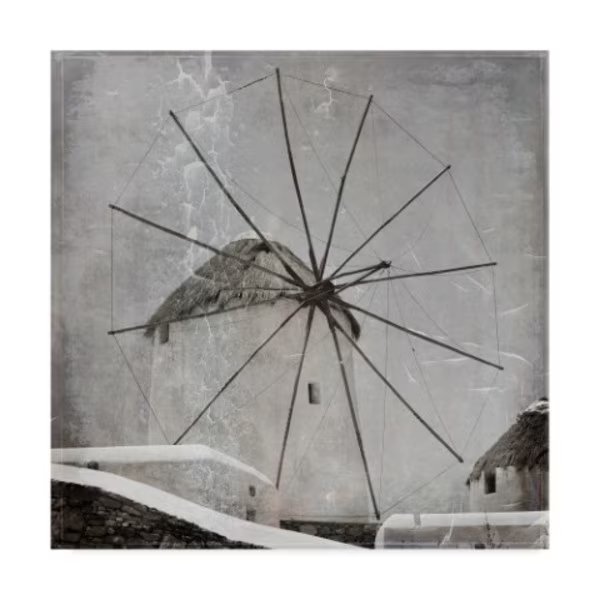 Lightboxjournal 'Windmill' Canvas Art, 18x18, Trademark Fine Art, Mfr#: ALI23769-C1818GG